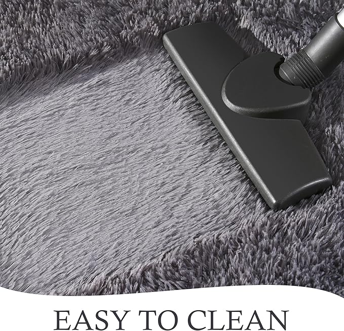 Chicrug Soft Runner Rugs for Bedroom Living Room Plush Fluffy Rug 2x8 Feet - Image 7