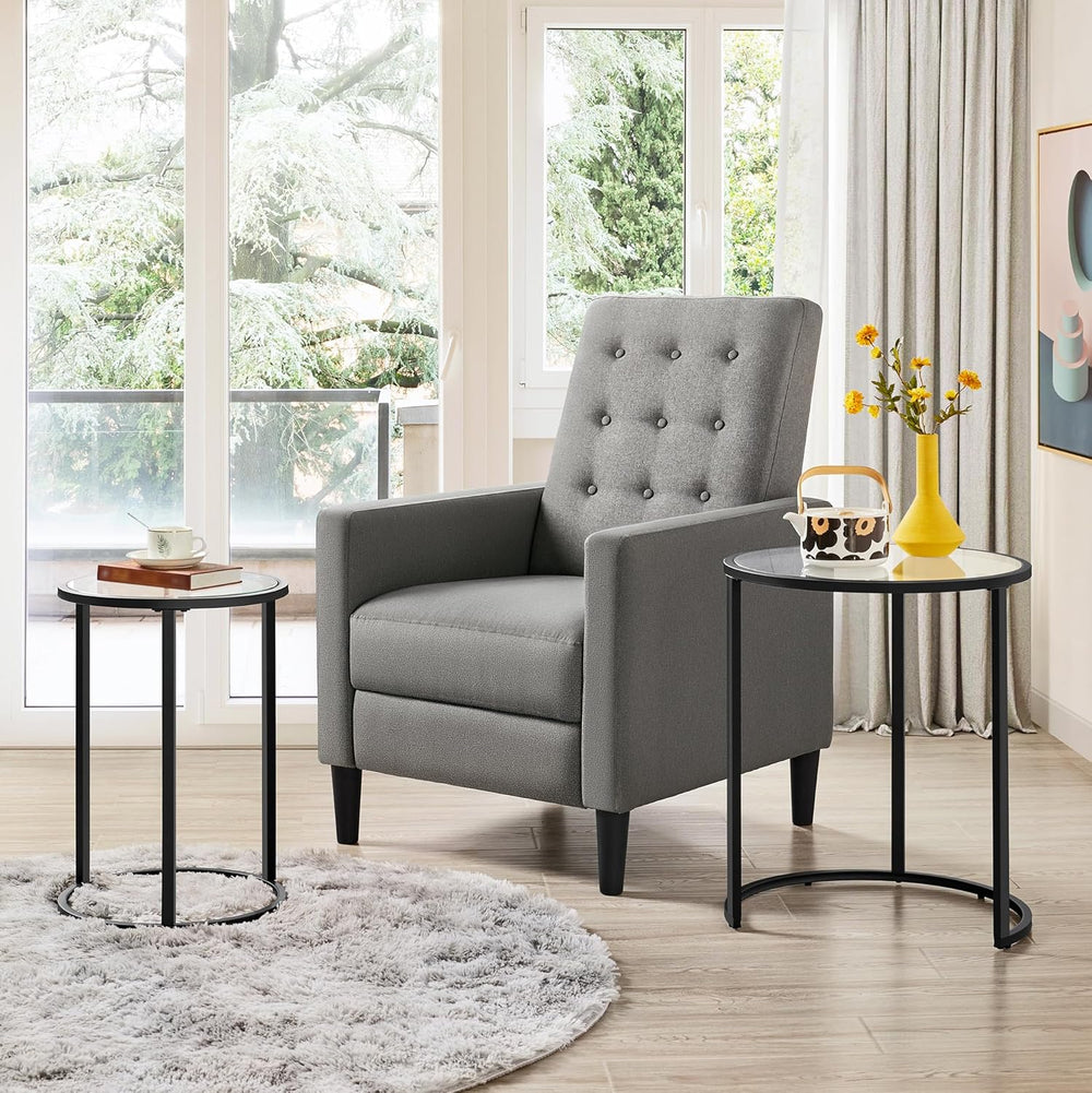 Yaheetech Round Nesting End Table Set of 2,Stacking Side Tables,Coffee Tables...
