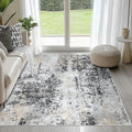 4x6 Area Rugs for Living Room Rug Washable: Abstract Rug for Dining Room by Aelenmu