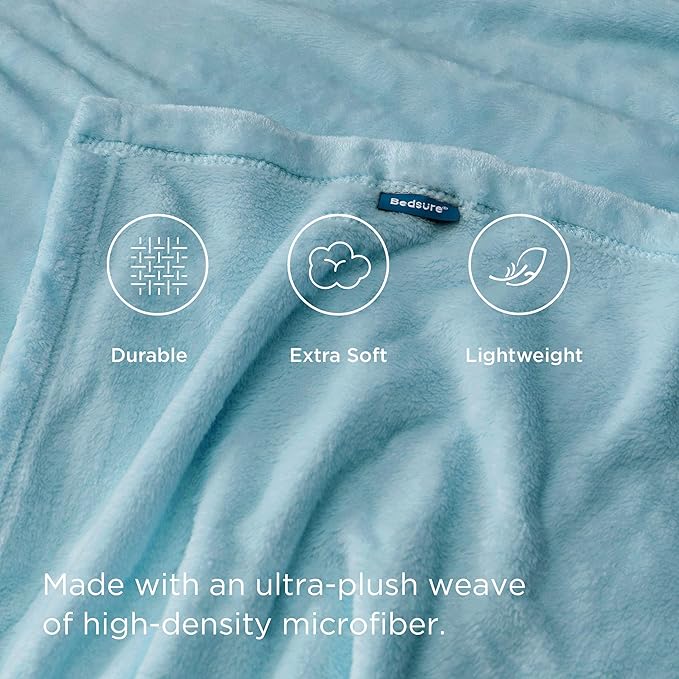 Bedsure GentleSoft Fleece King Size Blankets - Image 4