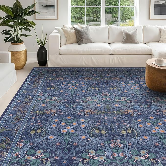 Washable Dining Room Rugs for Under Table - Image 6