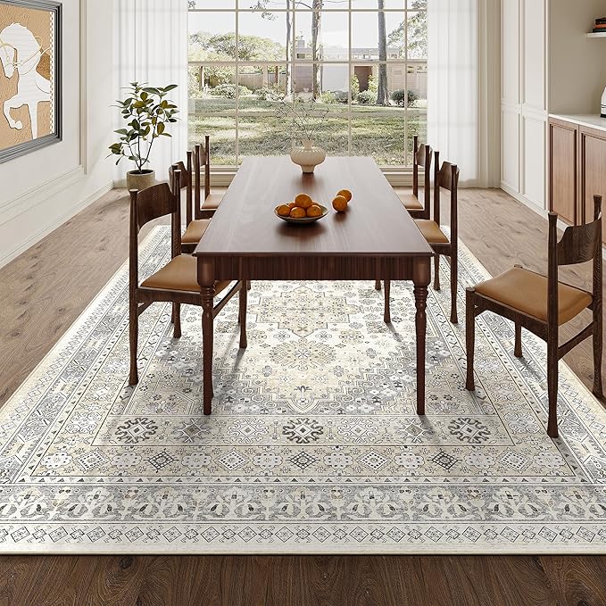 zesthome 6x9 Area Rug, Super Soft Washable Rugs - Image 8