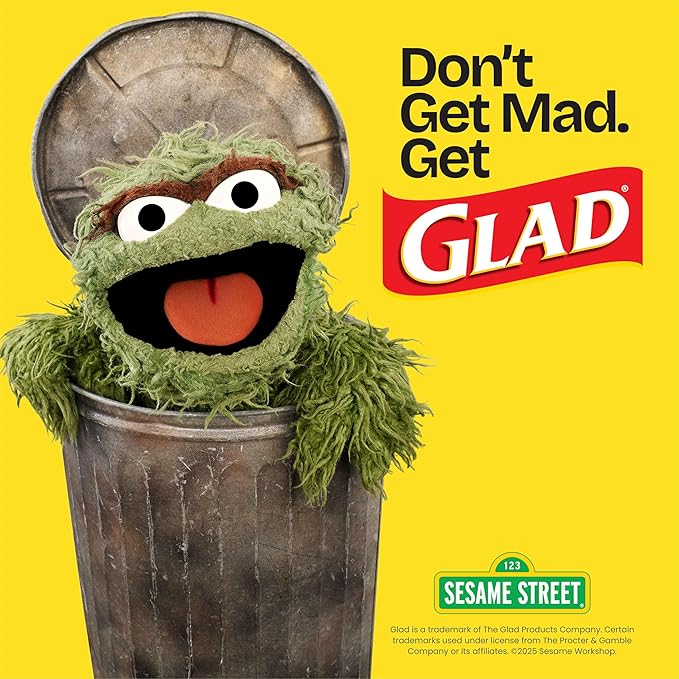 Glad Small Trash Bags 4 Gallon, Febreze Cherry Blossom Garbage Bags, Odor - Image 8