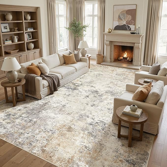 UERMEI 12x14 Area Rug Living Room Rugs by UERMEI