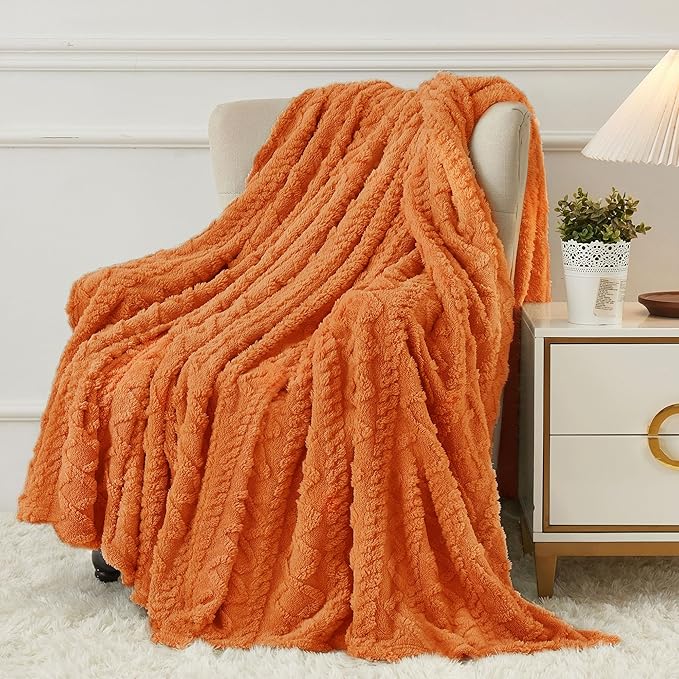 Aganear Flannel Throw Blanket by Aganear