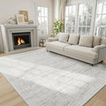 5x7 Area Rugs Washable Rug: Anti-Skid Abstract Modern Living Room Rug Soft Thin by Crority