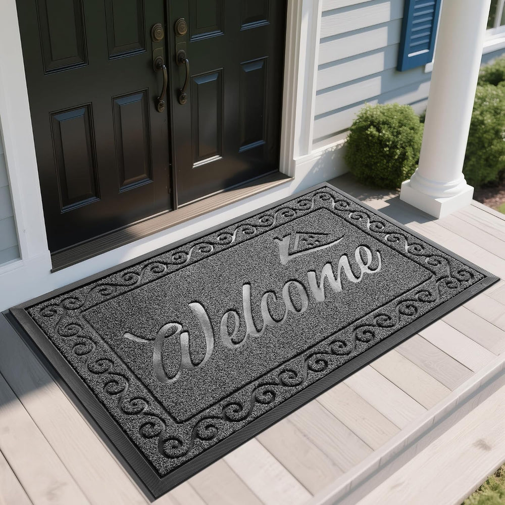 Yimobra Welcome Mat, Heavy Duty Sturdy Door Mats