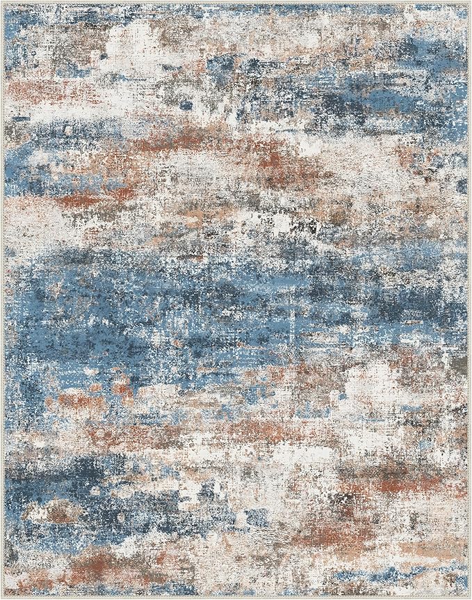 Area Rugs 6x9 for Living Room Bedroom, Modern Abstract Machine Washable Rug - Image 5