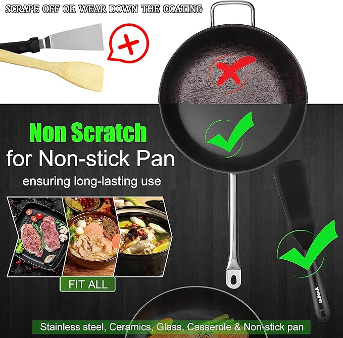 Anaeat Silicone Thin Spatula Set of 2 - Image 3