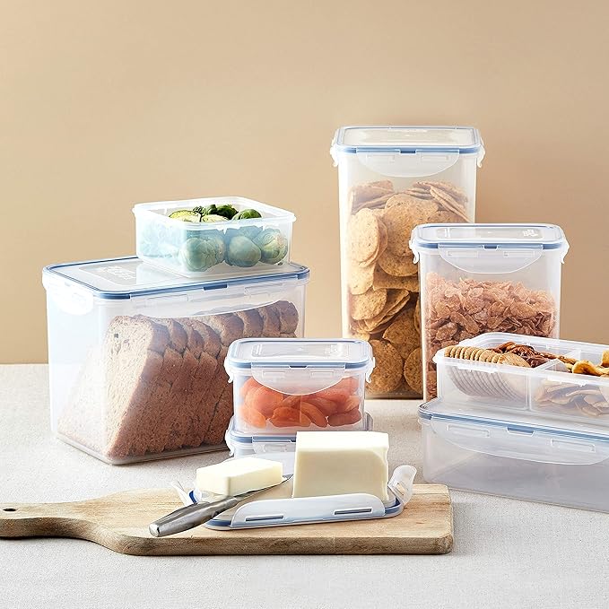 LOCK & LOCK Easy Essentials Food lids/Pantry Storage/Airtight containers - Image 14