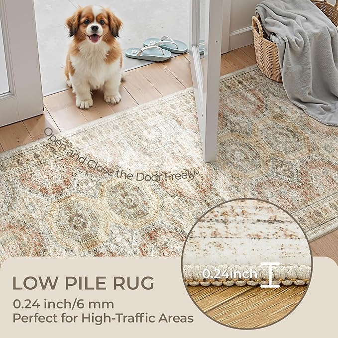 Long Bathroom Rugs Runner - Image 6
