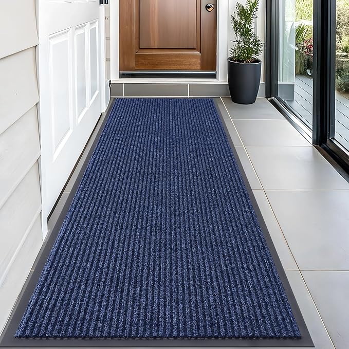 OLANLY Front Door Mat Indoor Outdoor Entrance, Waterproof Heavy Duty Doormat by OLANLY