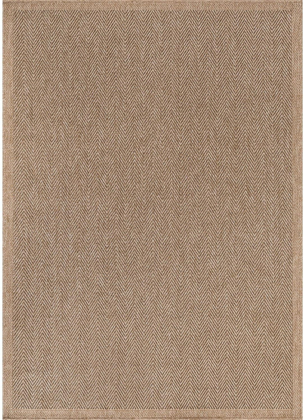 CAMILSON Easy Jute Rug 10x14, Indoor Outdoor Natural Color Fiber Area Rugs fo...