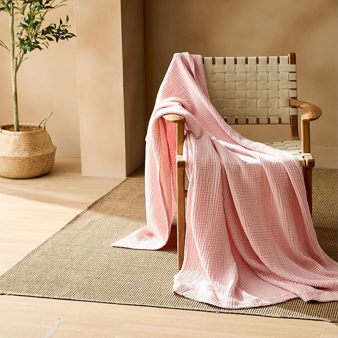 Bedsure 100% Cotton Muslin Blankets - Image 9