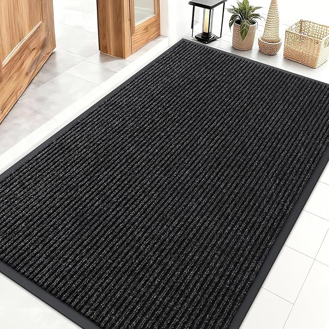OLANLY Front Door Mat Indoor Outdoor Entrance, Waterproof Heavy Duty Doormat by OLANLY