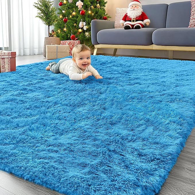 OLANLY 8x10 Machine Washable Large Area Rugs by OLANLY