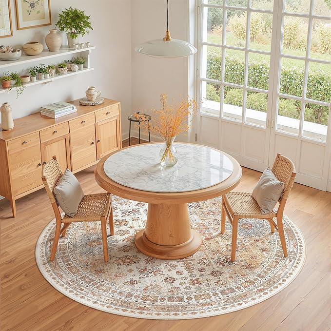 zesthome Washable Round Area Rugs - Image 9