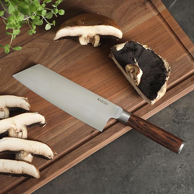 Babish 7.5-Inch Clef Knife – High-Carbon 1.4116 German Steel Kitchen Knife - Image 5