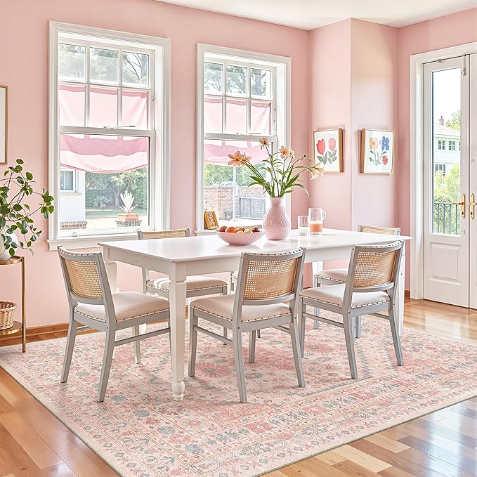 zesthome Pink Rug