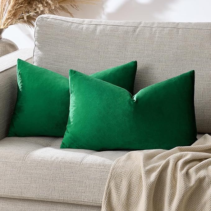 GIGIZAZA Decorative Small Lumbar Pillow Covers, Sofa Throw 12 X 20 Pillow Covers - Image 4