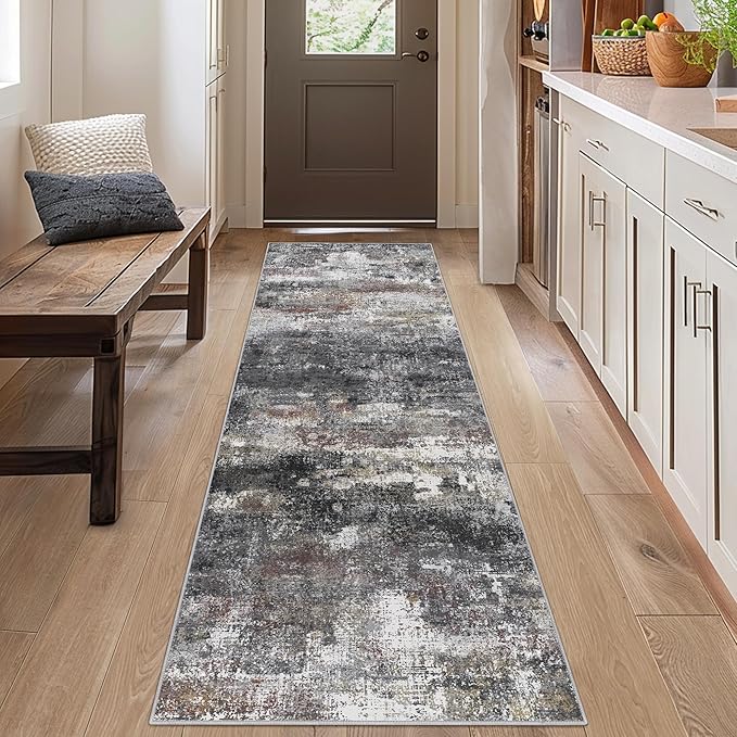Runner Rug for Hallway Kitchen 2x6 Machine Washable Runners Rug for Entryway - Image 4