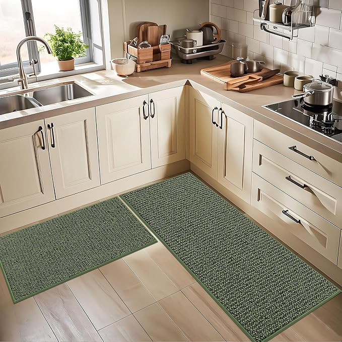 BEQHAUSE Kitchen Runner Rugs 24"x72", Non-Slip Kitchen Mats - Image 8