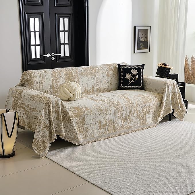 MYSKY HOME Couch Cover for Sectional Sofa Set - Image 2