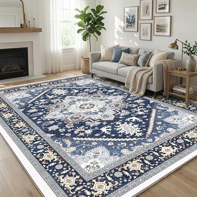 OPPODREAM Soft Area Rugs 9x12 Living Room, Washable Rugs 9x12 by OPPODREAM