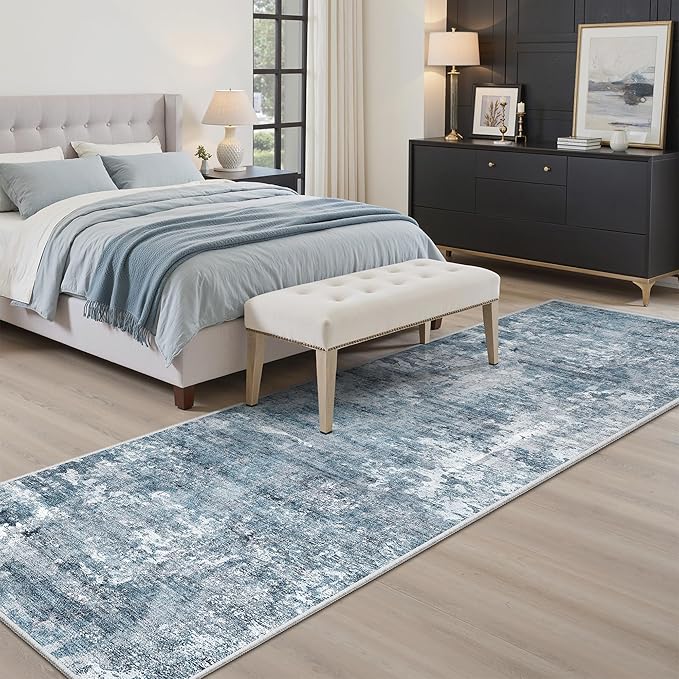 Runner Rug 2x8 Washable Non-Slip Hallway Runner Rugs - Image 4