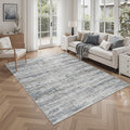 4x6 Rug - Stain Resistant Abstract Washable Rugs, Anti Slip Area Rugs by Unknown