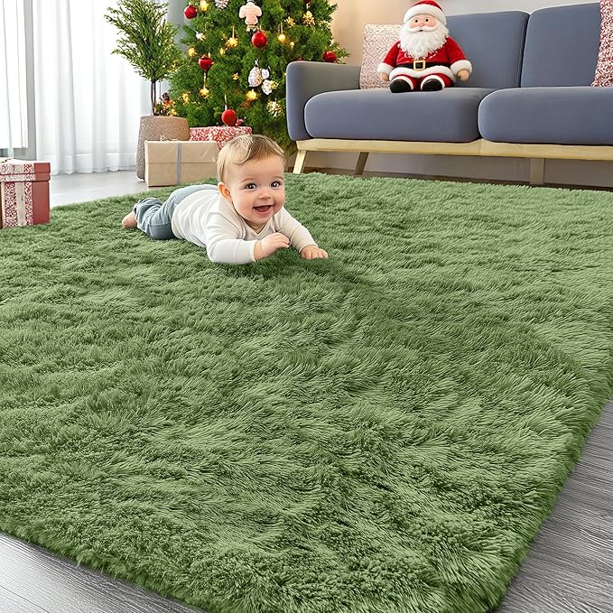 OLANLY 5x7 Machine Washable Large Area Rugs by OLANLY