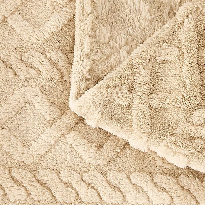 Sherpa Fleece Baby Blanket, Ultra Soft Fluffy Premium Baby Blankets - Image 7