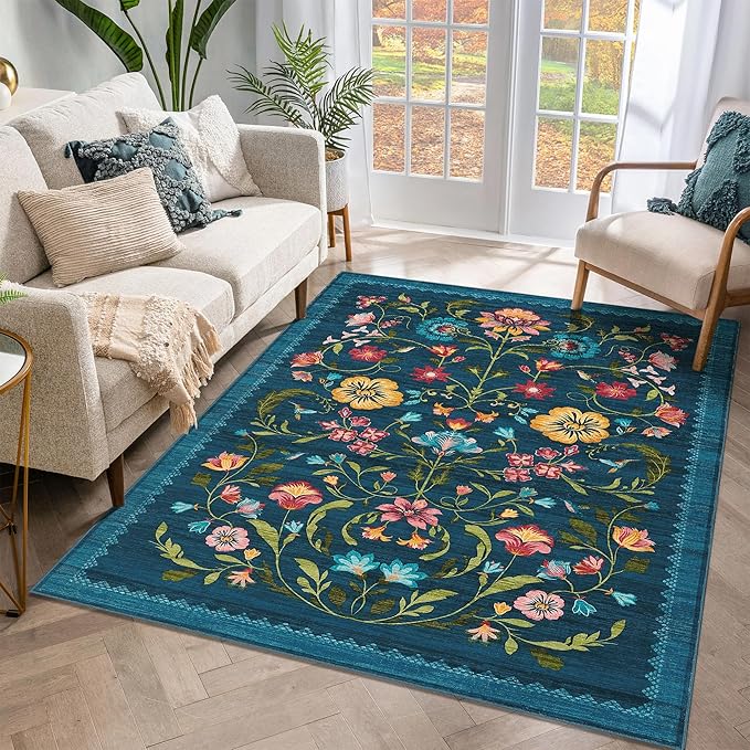 GarveeHome Washable Rug 3x5 Area Rugs by GarveeHome