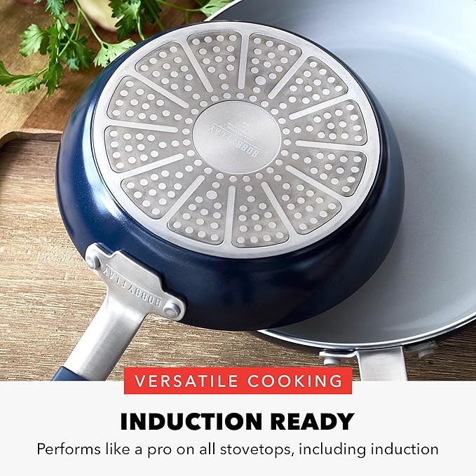 GreenPan x Bobby Flay 8" Nonstick Frying Pan Skillet, PFAS-Free Diamond Ceramic - Image 6