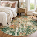 Washable Area Rugs 8ft Non-Slip Modern Abstract Soft by RELEANY