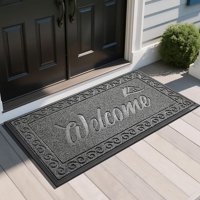 Yimobra Welcome Mat, Heavy Duty Sturdy Door Mats by Yimobra