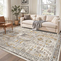 Madane 6x9 Area Rugs for Living Room, Stain Resistant Washable Rugs, Non-Slip by Madane