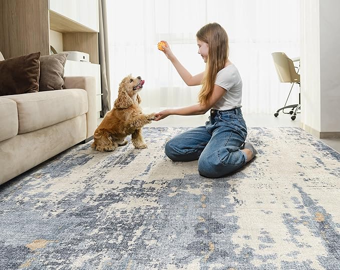 UERMEI 5x7 Area Rug Living Room Rugs - Image 3