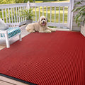 OLANLY Front Door Mat Indoor Outdoor Entrance, Waterproof Heavy Duty Doormat by OLANLY