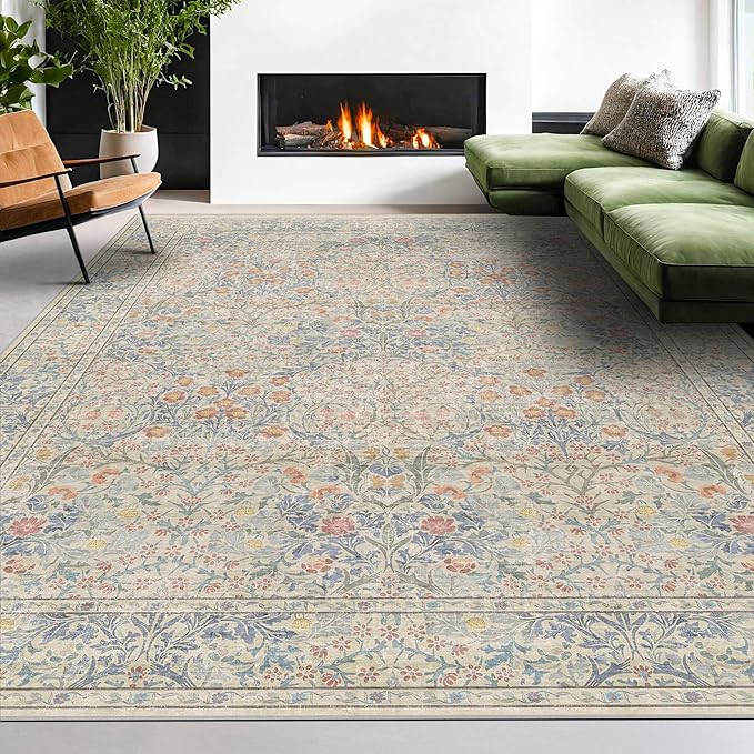 8x10 Washable Rug for Living Room - Image 8