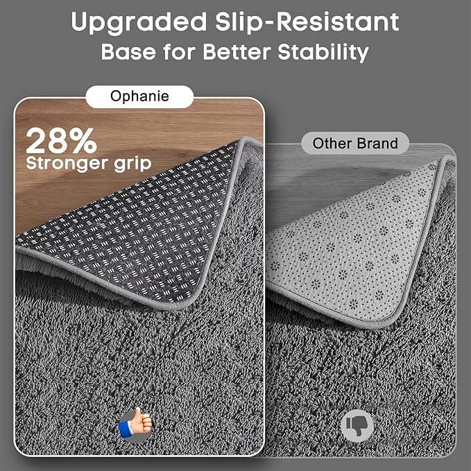 Ophanie 6x9 Area Rugs, Upgrade Non-Slip Fluffy Soft Rugs - Image 4