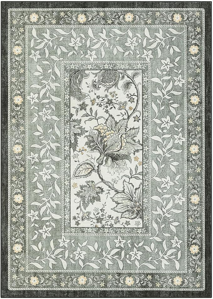 GarveeHome Provence 8x10 Area Rugs - Image 4