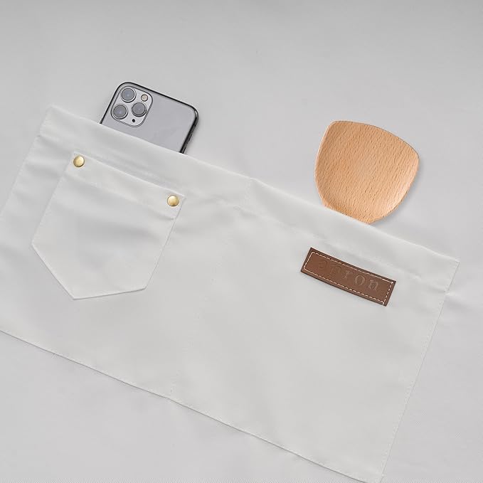 Tosewever Art Aprons for Women Painting Pottery Baking, Mens Buckle Straps - Image 3