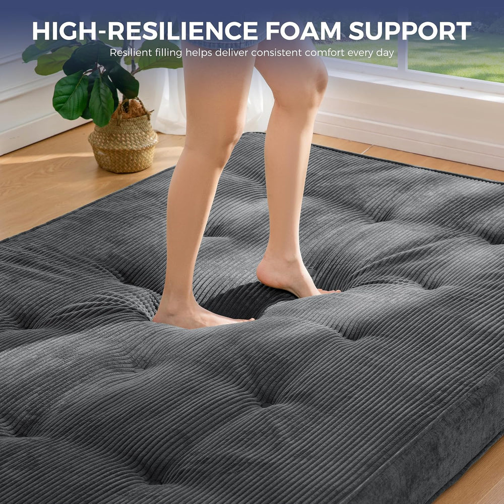 MAXYOYO 6" Extra Thick Japanese Floor Mattress Full Size Futon Mattress