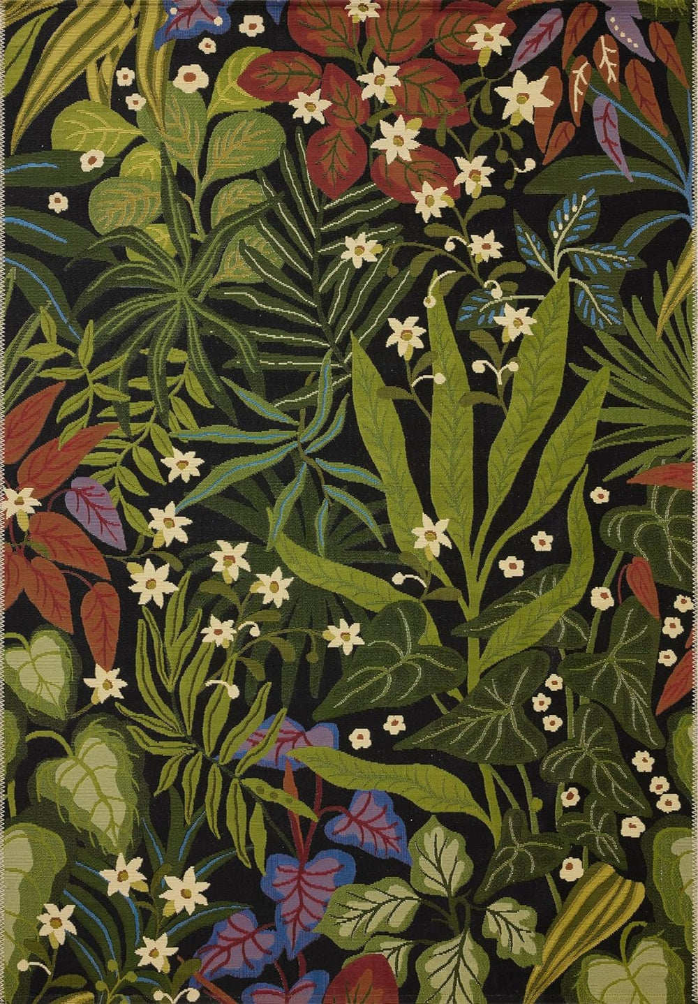 Loloi Botanical Onyx/Multi 2'-5" x 7'-8" Runner Rug | BOT-0...