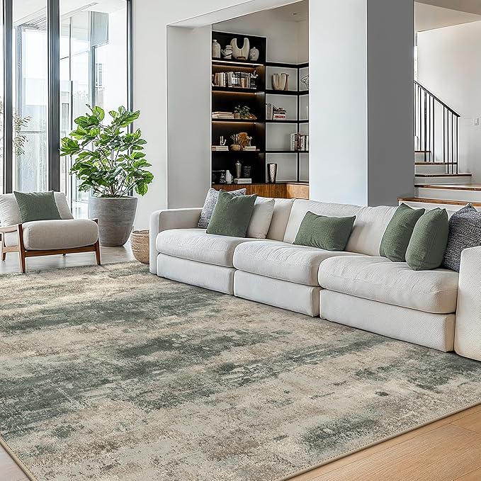 BEIMO Area Rugs 5x7 for Living Room Bedroom, Modern Abstract Machine Washable - Image 3