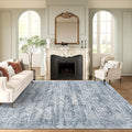 9x12 Area Rugs for Living Room, Non Slip Machine Washable Vintage Rugs by Soalmost
