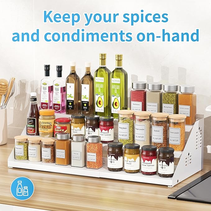 BOIVSHI Spice Rack, Spice Organization