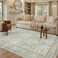 6x9 Area Rug for Living Room Washable 6x9 Rug Non-Slip Modern Rugs for Bedroom by Soalmost
