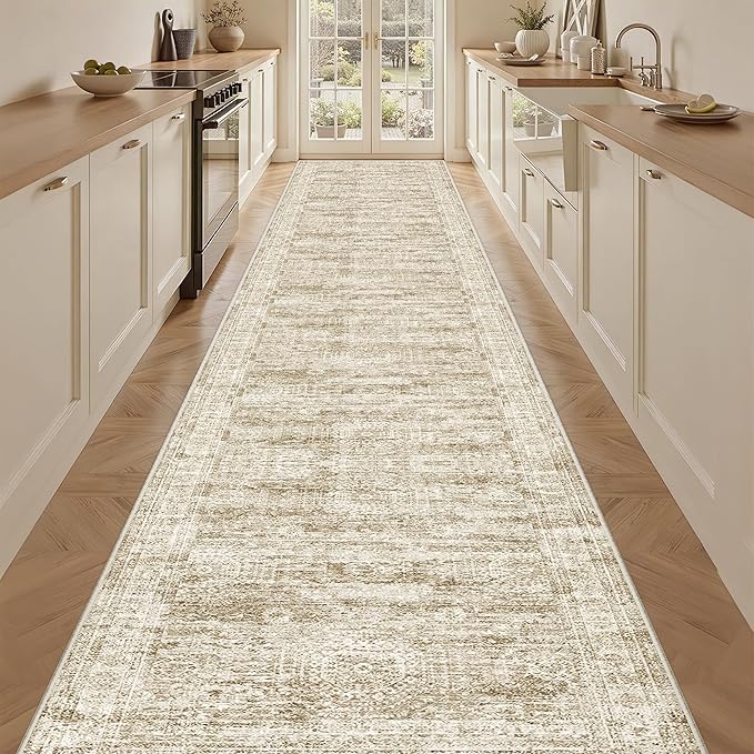 3x18 Washable Runner Rug for Hallway, Non-Slip Long Hallway Runner for Entryway - Image 5